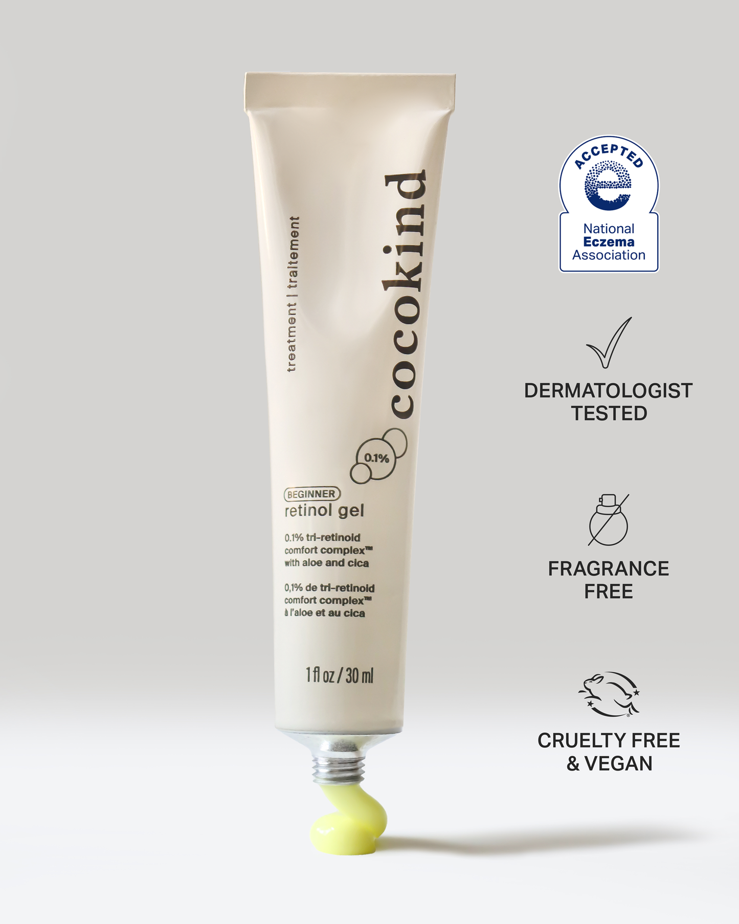 beginner retinol gel 0.1%