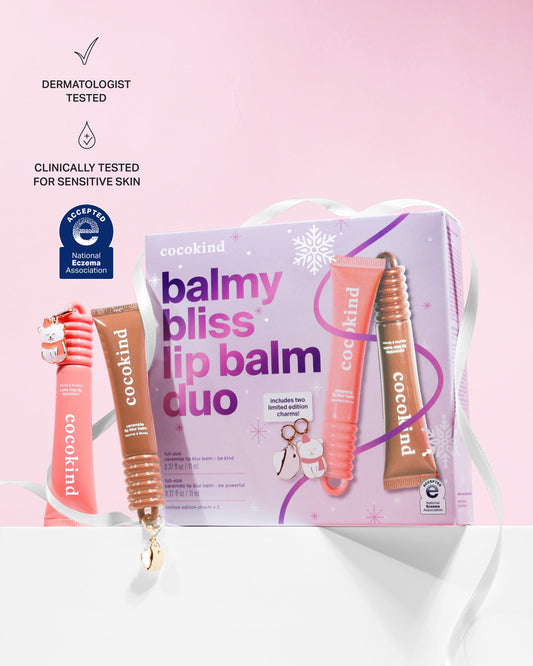 Balmy Bliss Lip Balm Duo Kit with 2 Charms