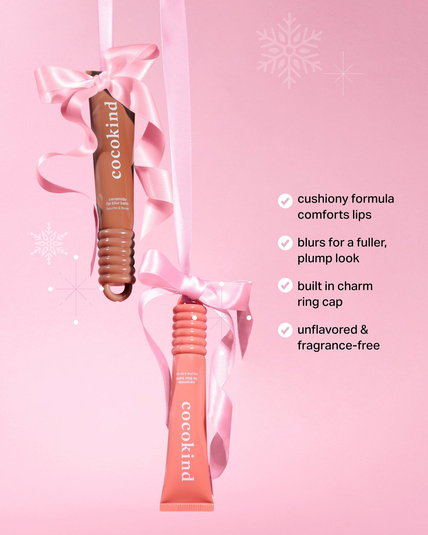 Balmy Bliss Lip Balm Duo Kit with 2 Charms