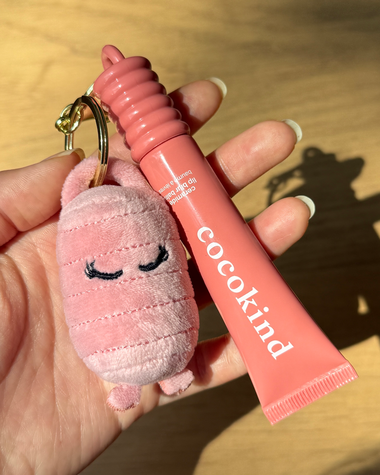 Bluree plushie keychain