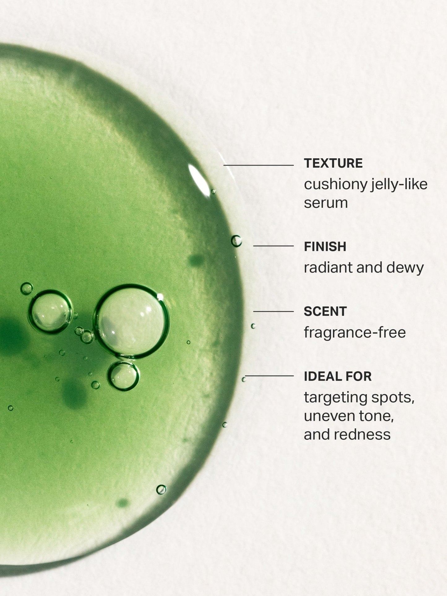 chlorophyll discoloration serum