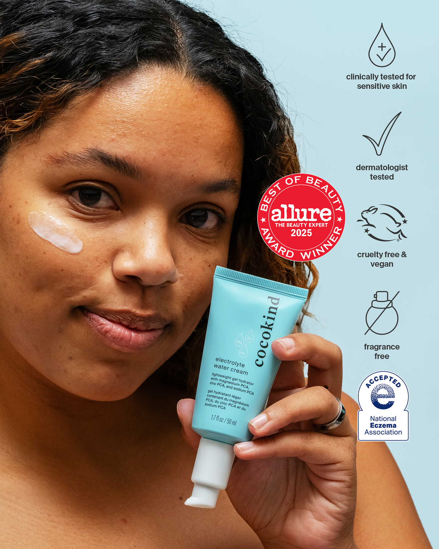 electrolyte water cream