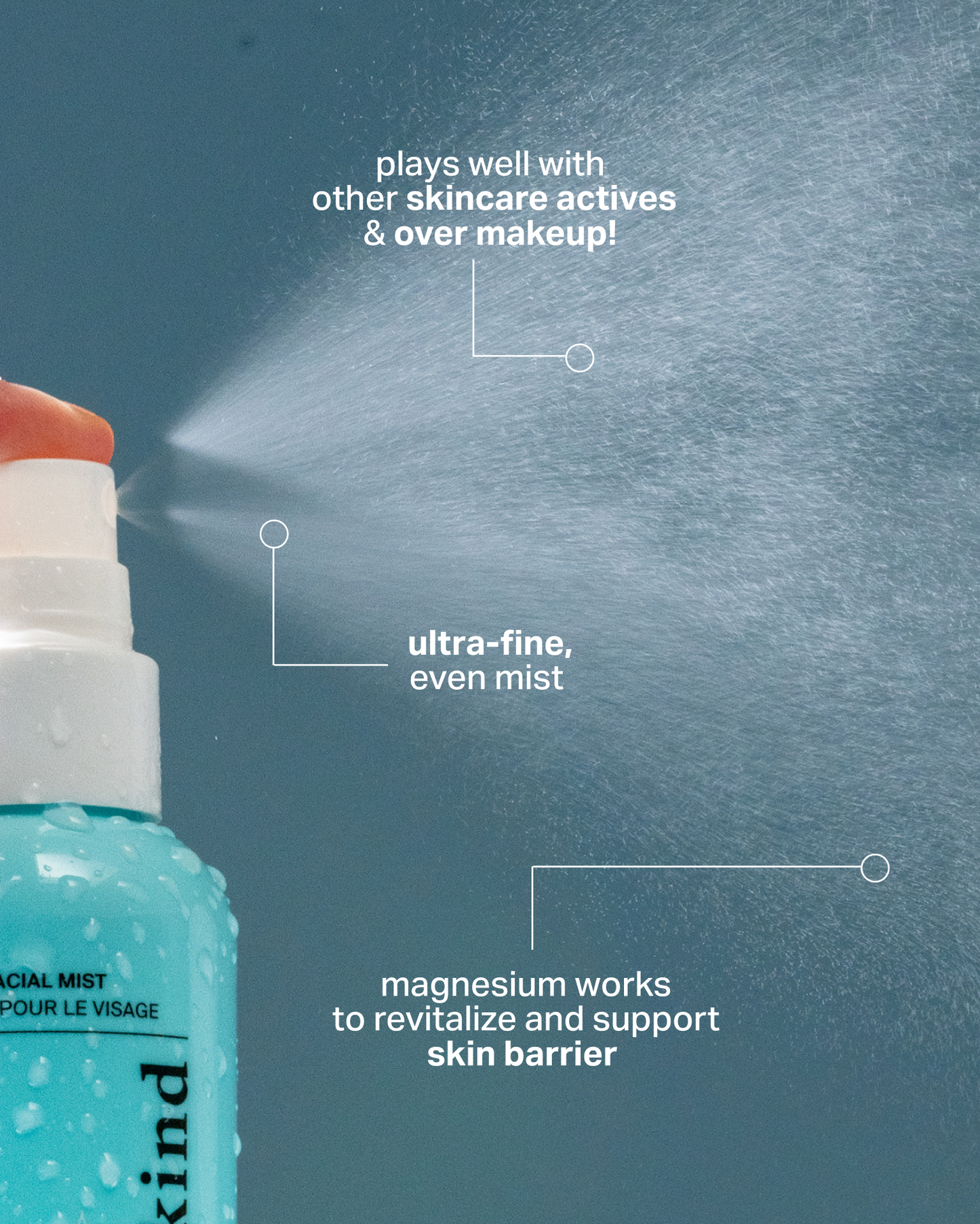 travel-size calming magnesium mist