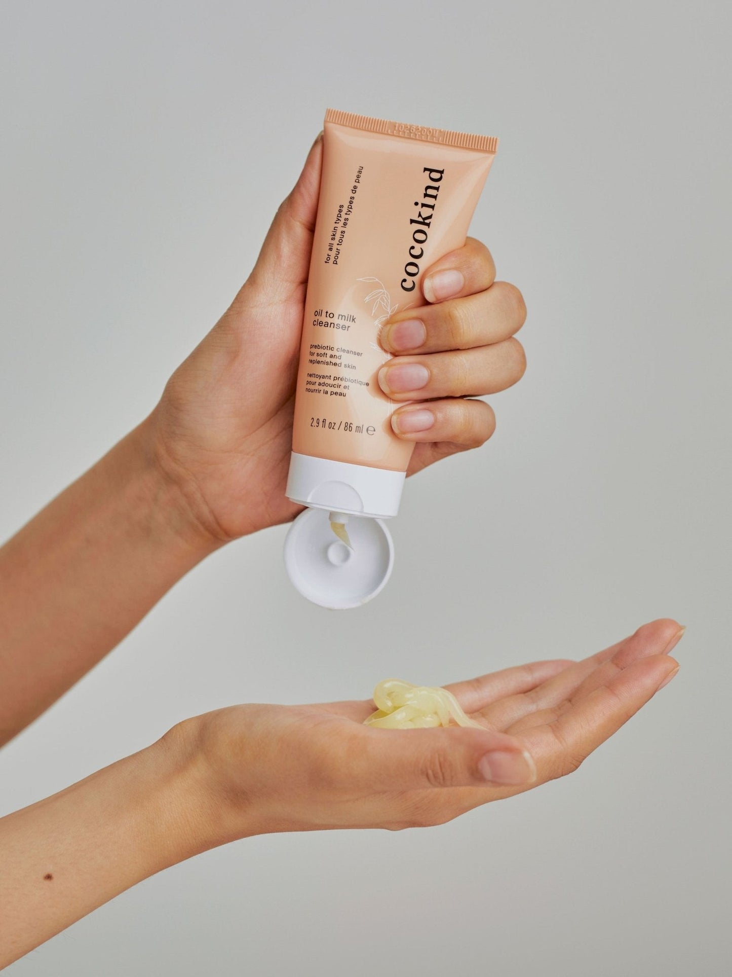 oil to milk cleansing balm