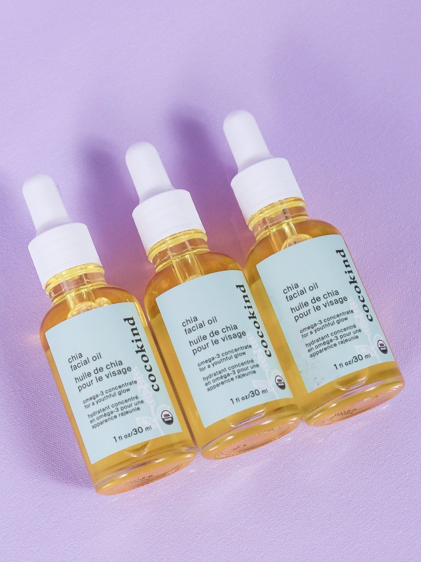 organic chia face oil