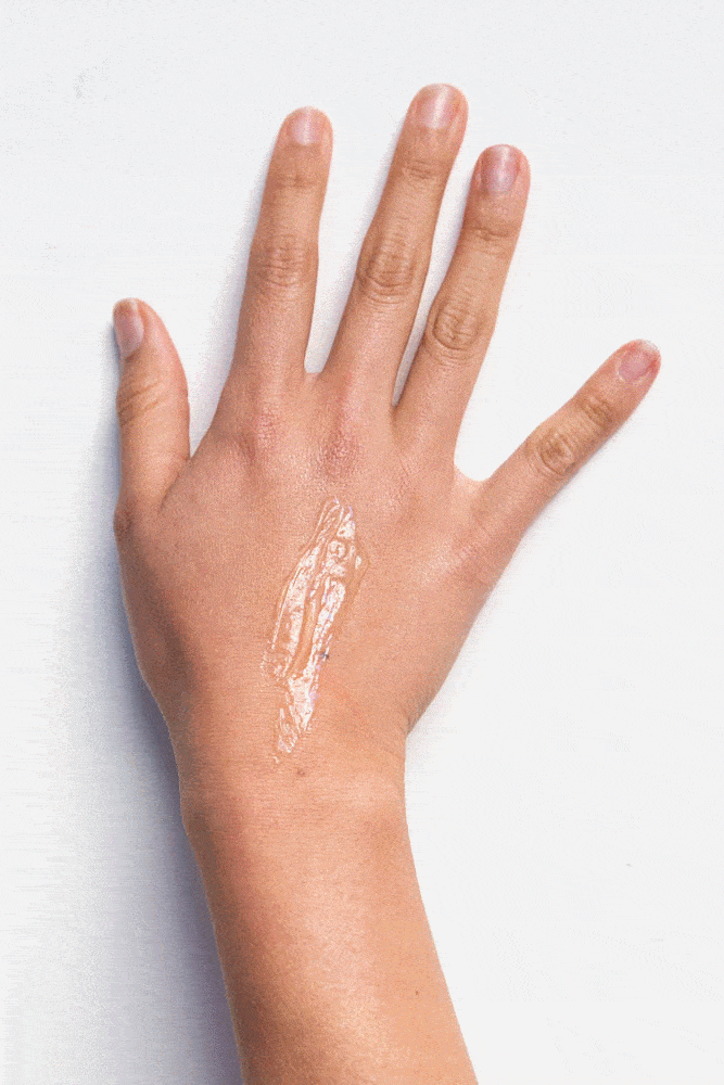 travel-size oil to milk cleansing balm