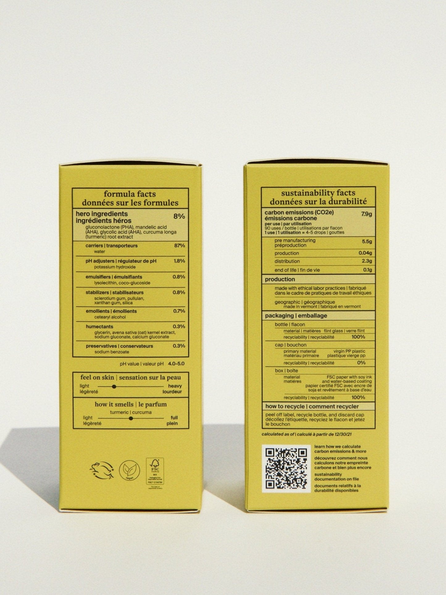 turmeric illuminating solution